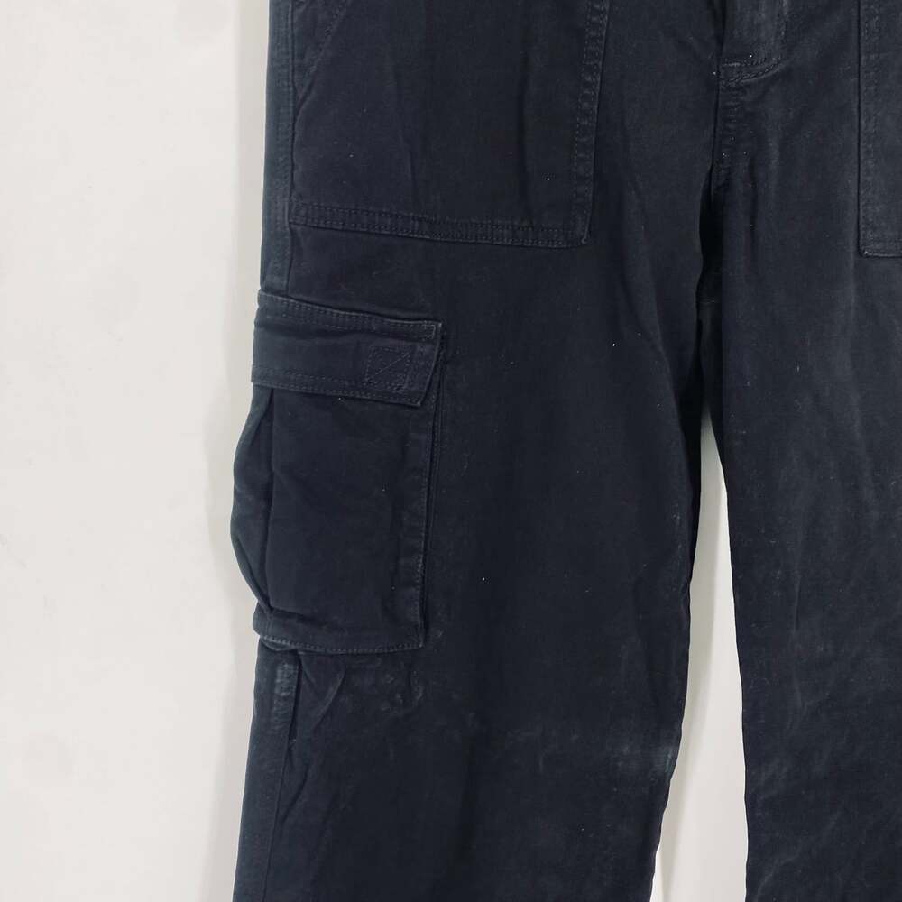 Sanctuary Reissue Cargo Pants Womens M Black Wide Leg Baggy Utility Y2K - Picture 7 of 12